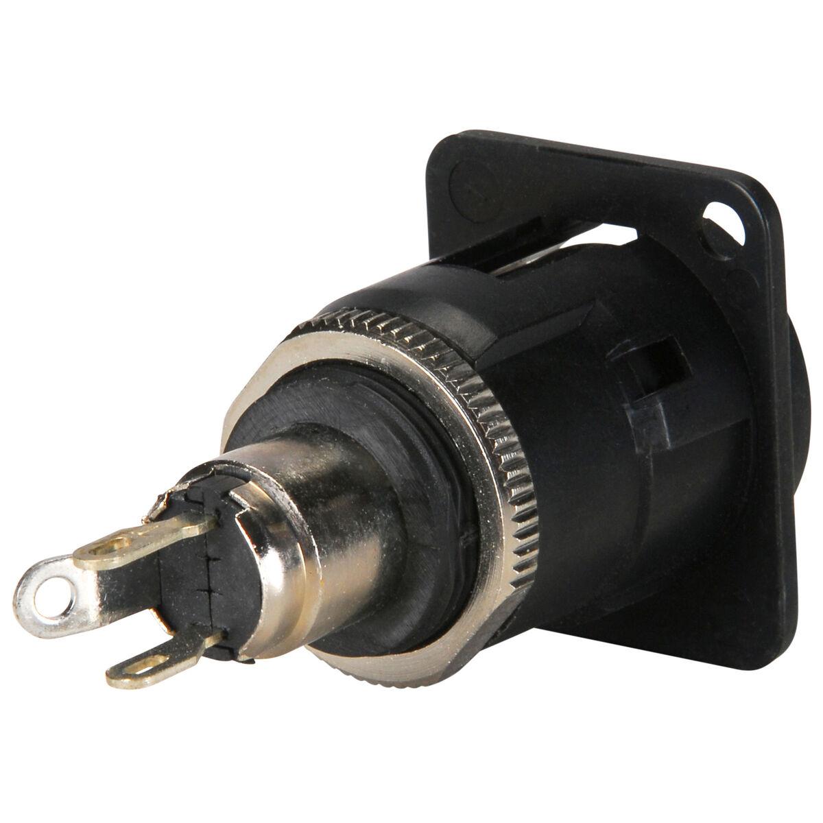 Switchcraft EH35MMSSCB 3.5mm 3-Conductor Stereo Jack Black with